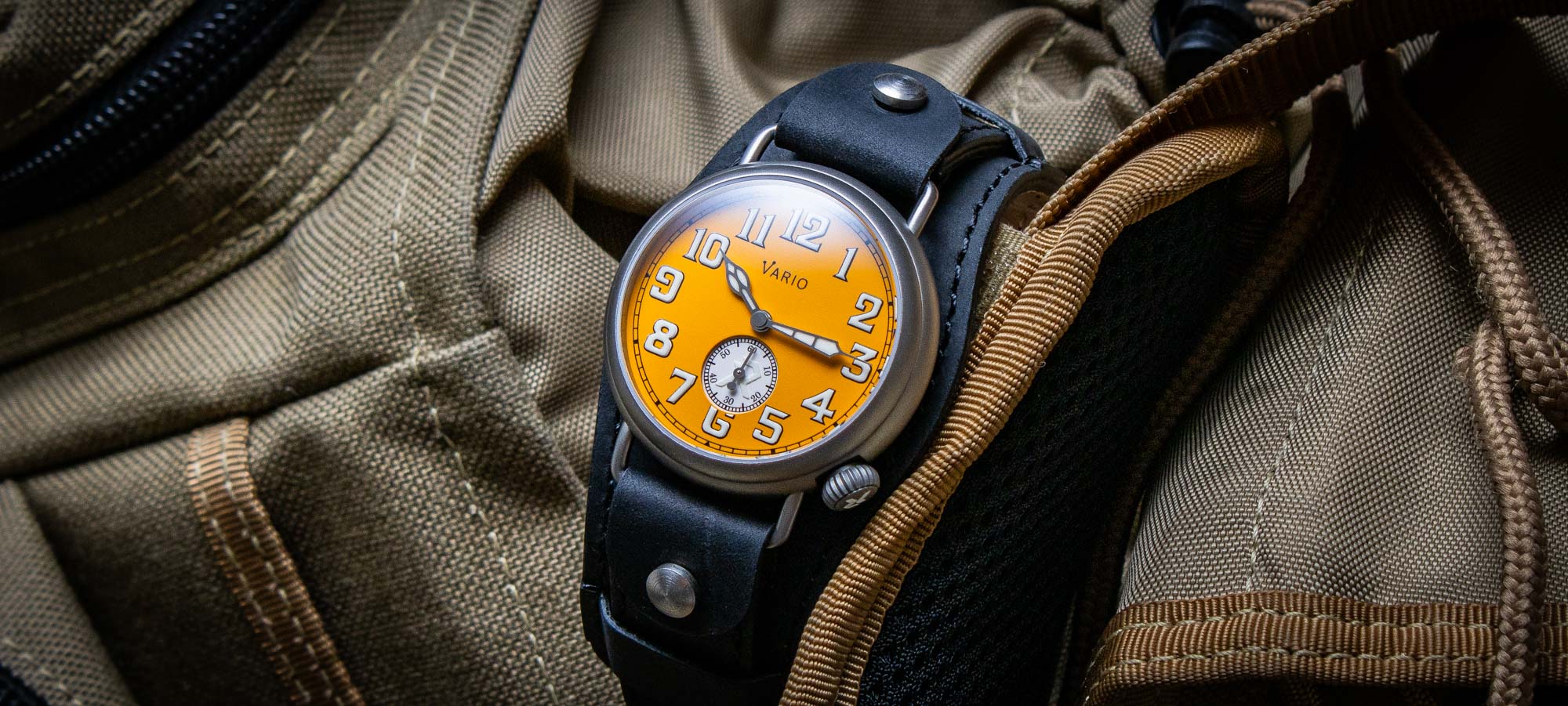 Hands-On Debut: Vario X RZE UltraHex Trench Watch