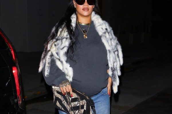 Celebrities Showed Off Newness from Saint Laurent, Valentino and More Last Week